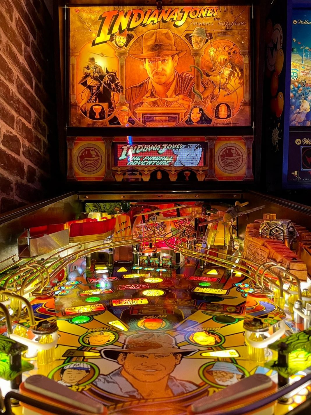 Indiana Jones, the pinball adventure Williams PinballMag