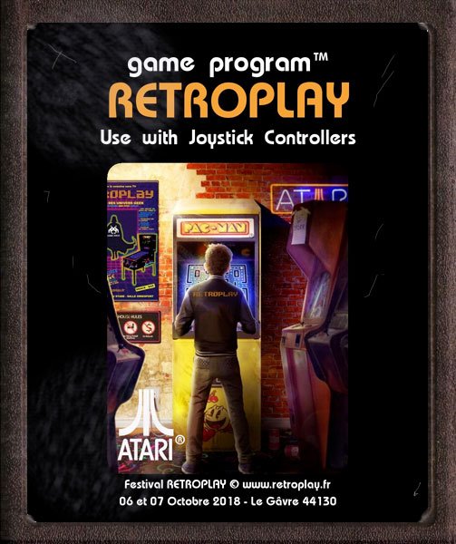 Affiche Festival Retroplay 2018 - Version Atari