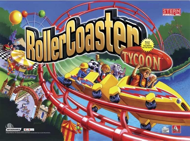 Le flipper RollerCoaster Tycoon | Stern Pinball | Le rétro test