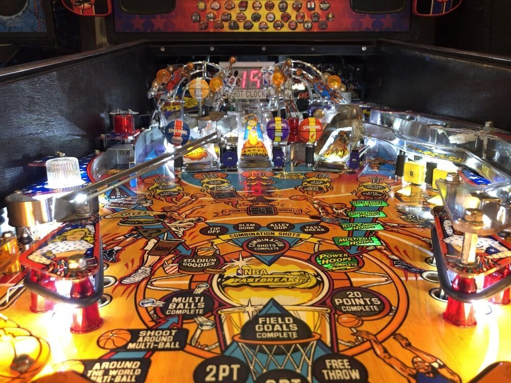 bally nba fastbreak pinball machine