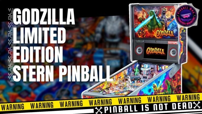 Flipper Godzilla Limited Edition Stern Pinball | Le Skillshot de Pinball Mag. | Épisode VIII