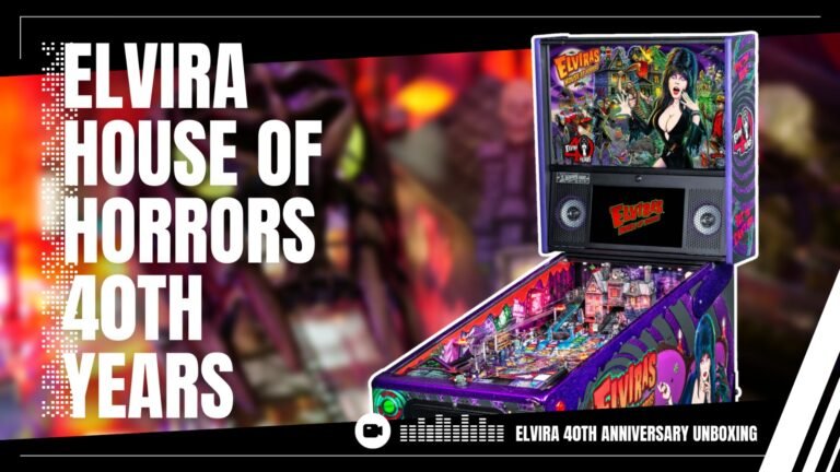 Unboxing Elvira House of Horrors 40th anniversary | Stern Pinball