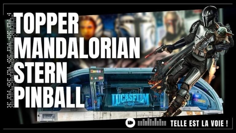 Topper du flipper The Mandalorian | Stern Pinball