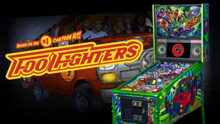 Le flipper Foo Fighters | Stern Pinball | Premier aperçu