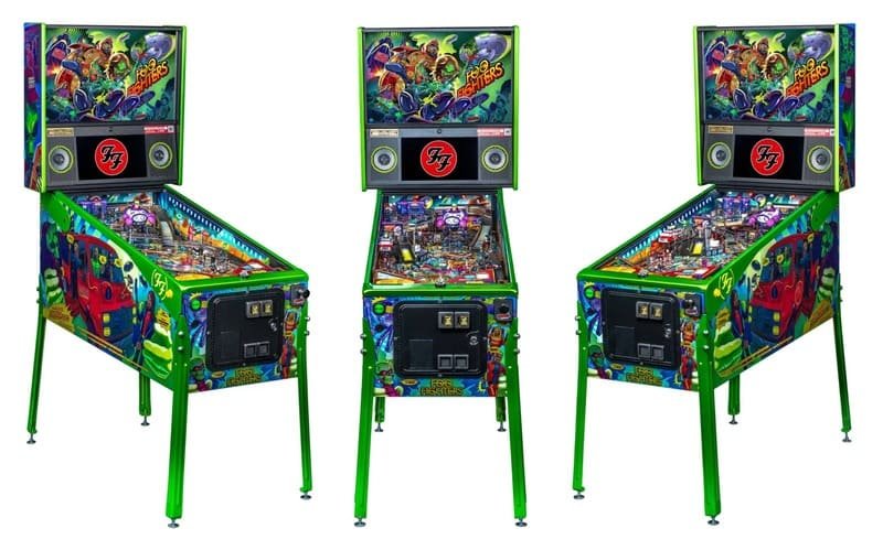 Foo Fighters pinball cabinet - LE