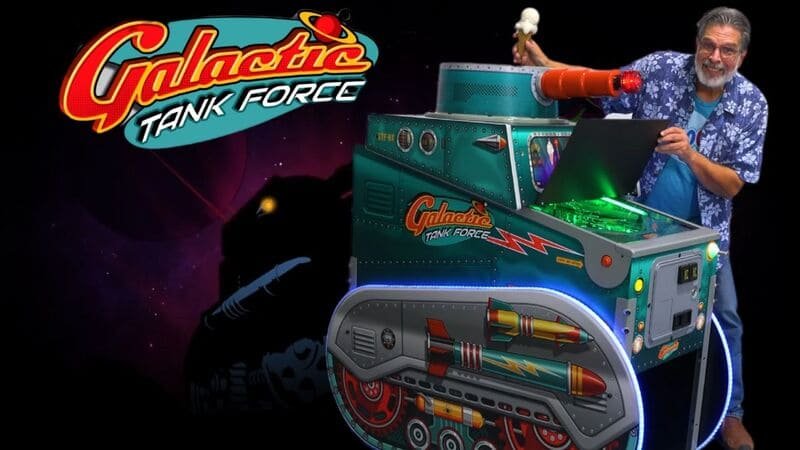 Flipper Galactic Tank Force Banniere Pinball Mag