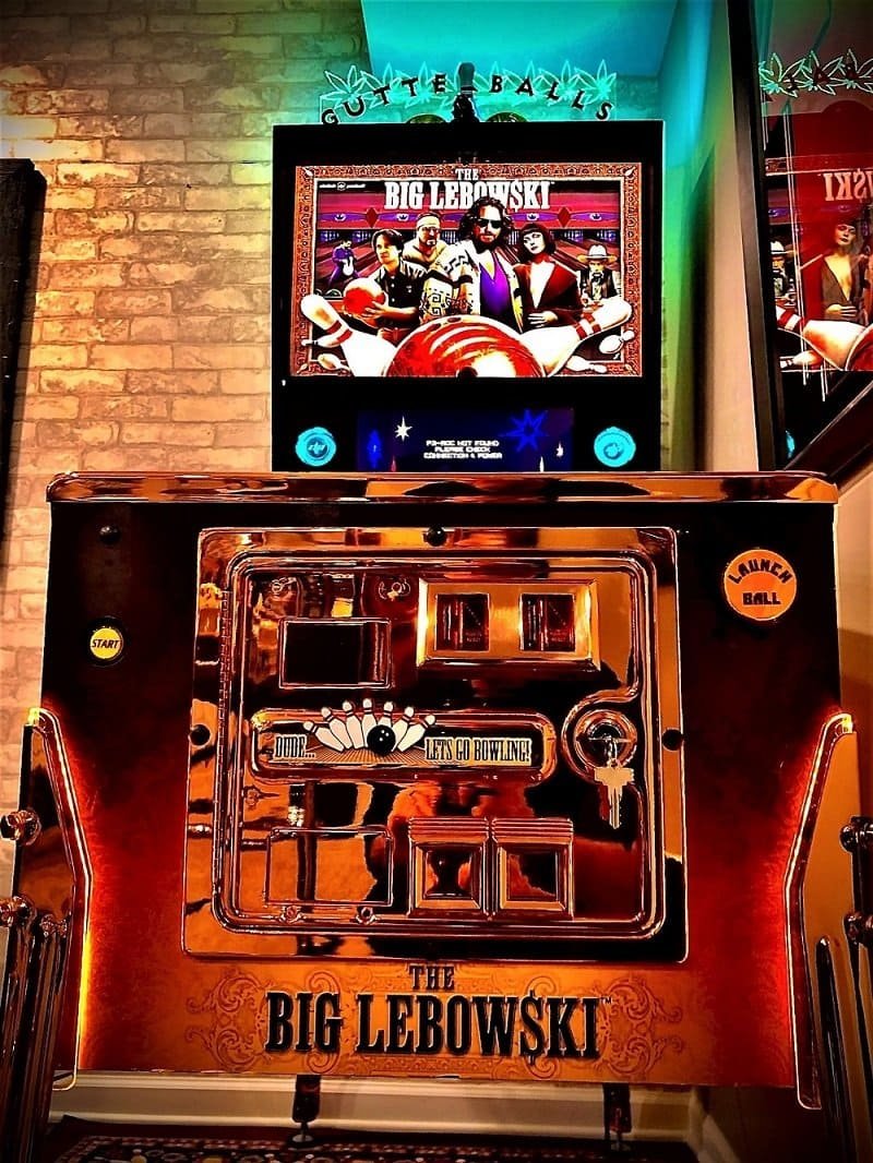 Flipper The Big Lebowski vue de face Dutch Pinball