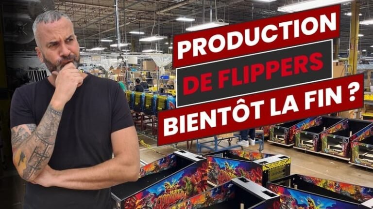 Production de flippers Bientôt la fin