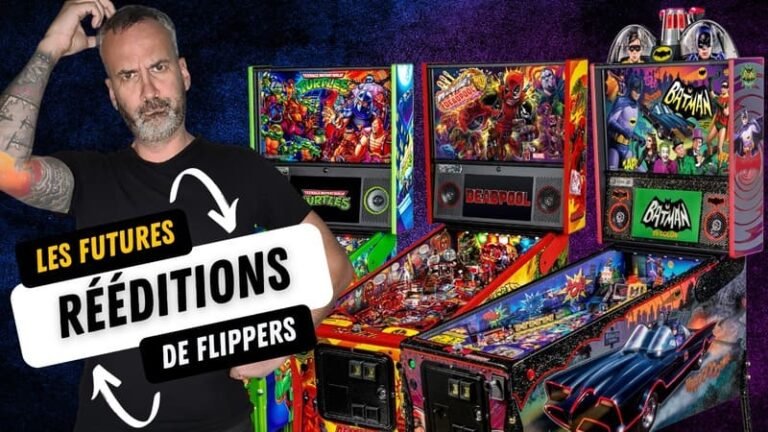 Les futures rééditions de flippers Stern Pinball