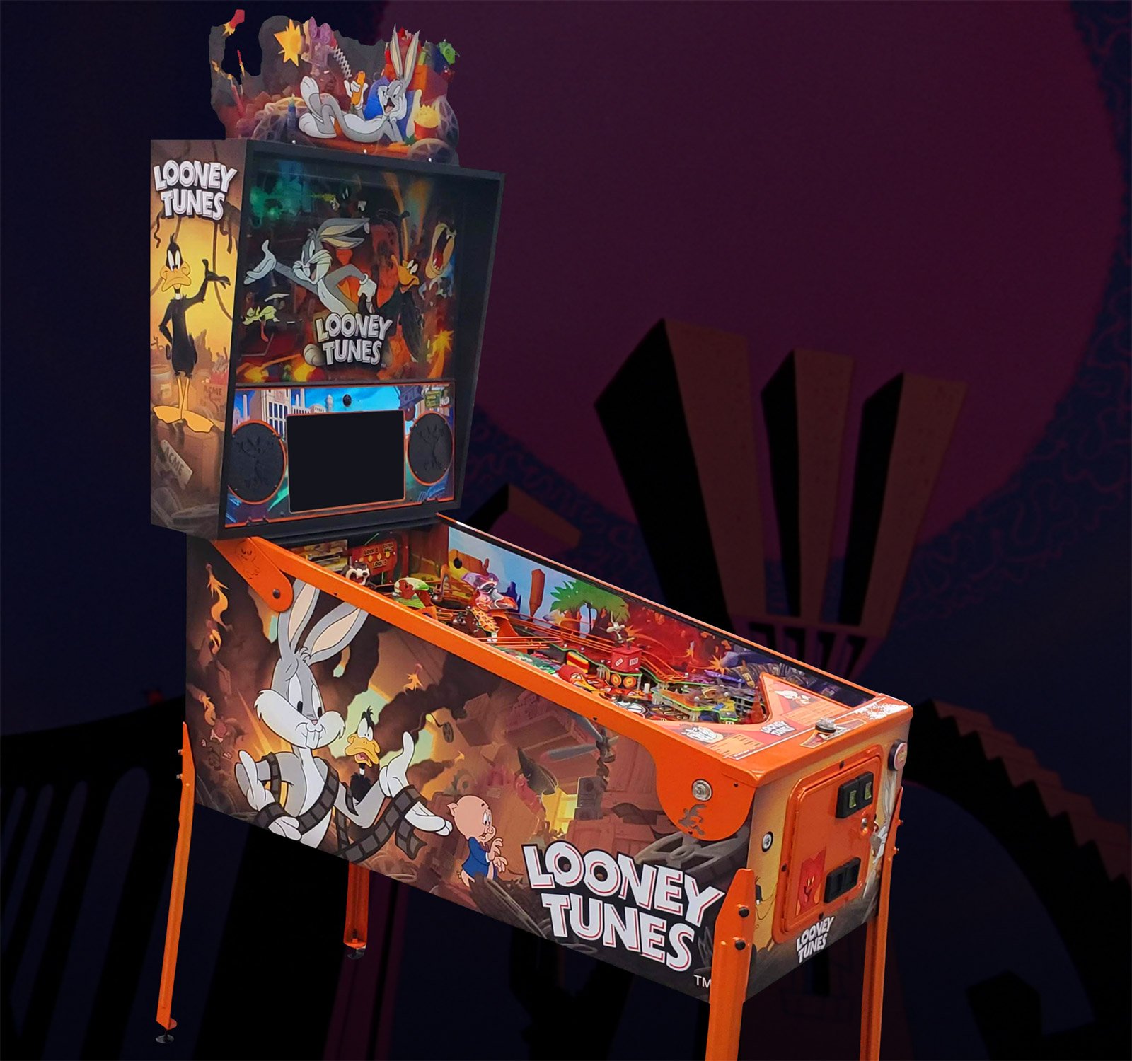 The Looney Tunes Spooky Pinball Cabinet Collector Edition