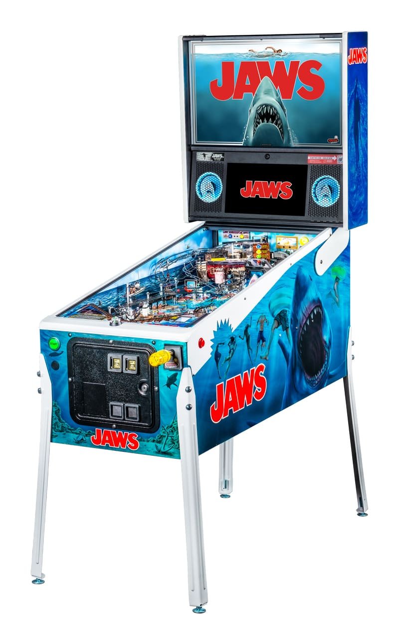 Flipper Jaws Stern Pinball Limited Edition Cabinet