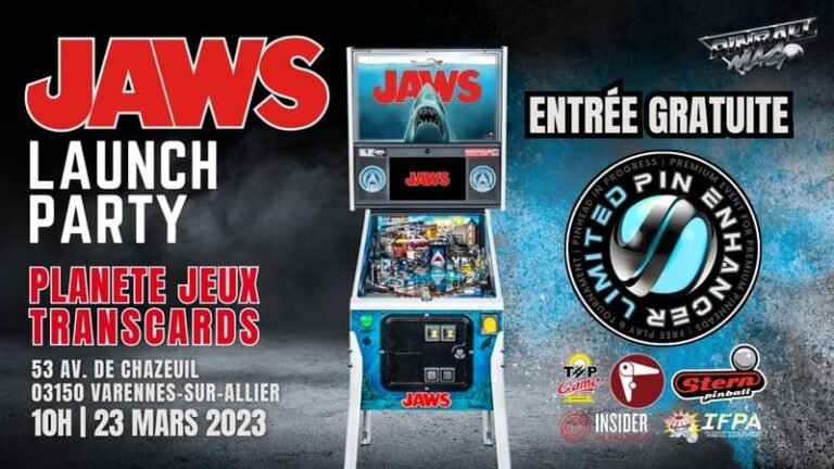 Jaws Launch Party Tournoi IFPA Planète Jeux