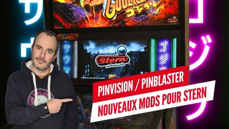 PINVISION - PINBLASTER - Nouveaux mods pour les flippers Stern - Pinball Mag