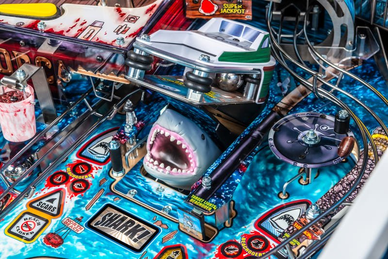 Règles du flipper Jaws Requin Limited Edition