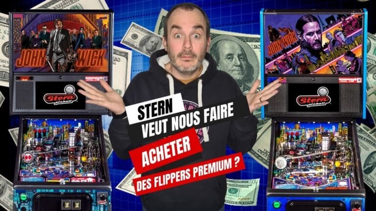 Stern veut vous faire acheter des flippers Premium Pinball Mag