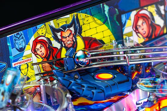 Flipper Uncanny X-Men - Stern Pinball - Détail