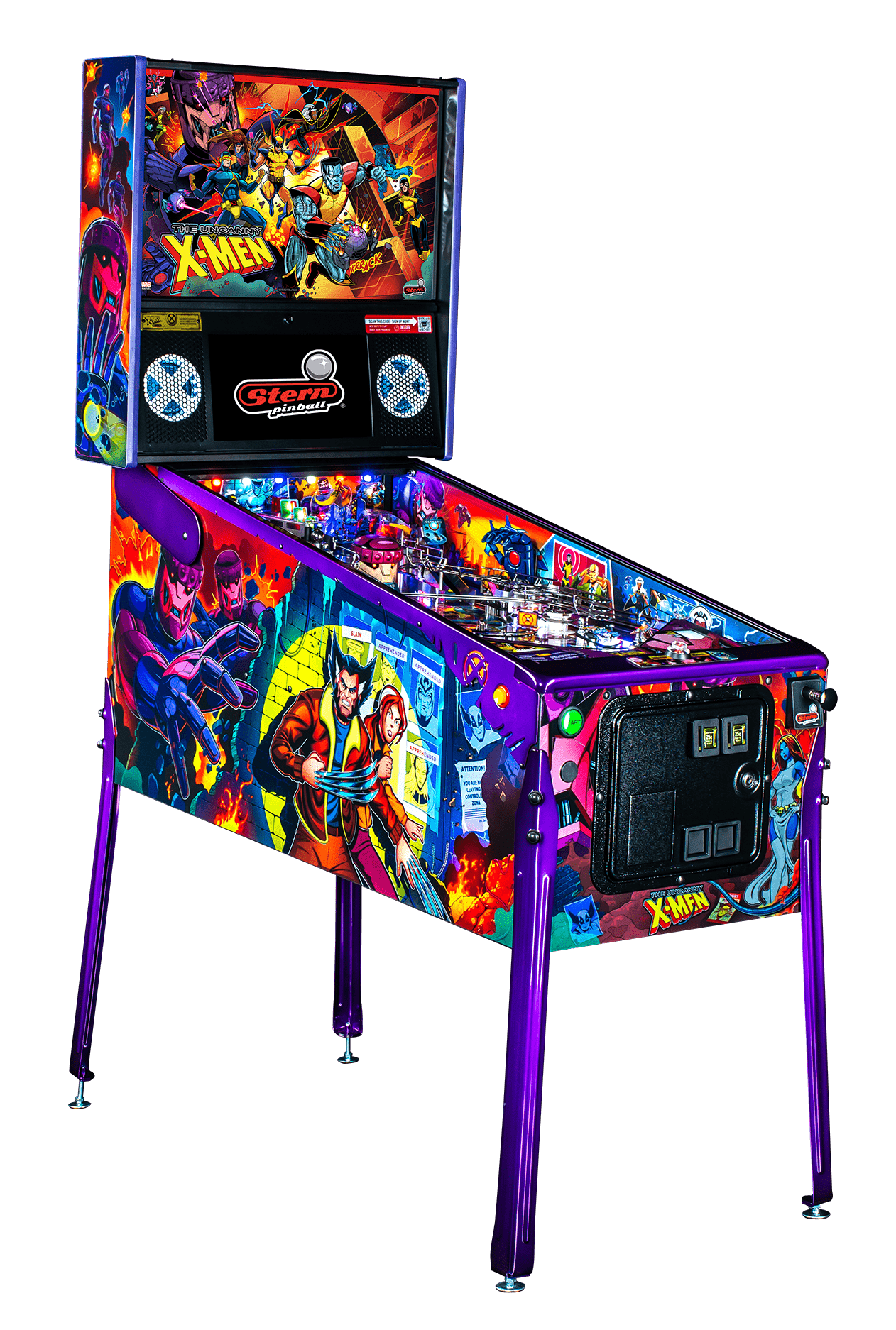 Flipper Uncanny X-Men - Stern Pinball - Cabinet