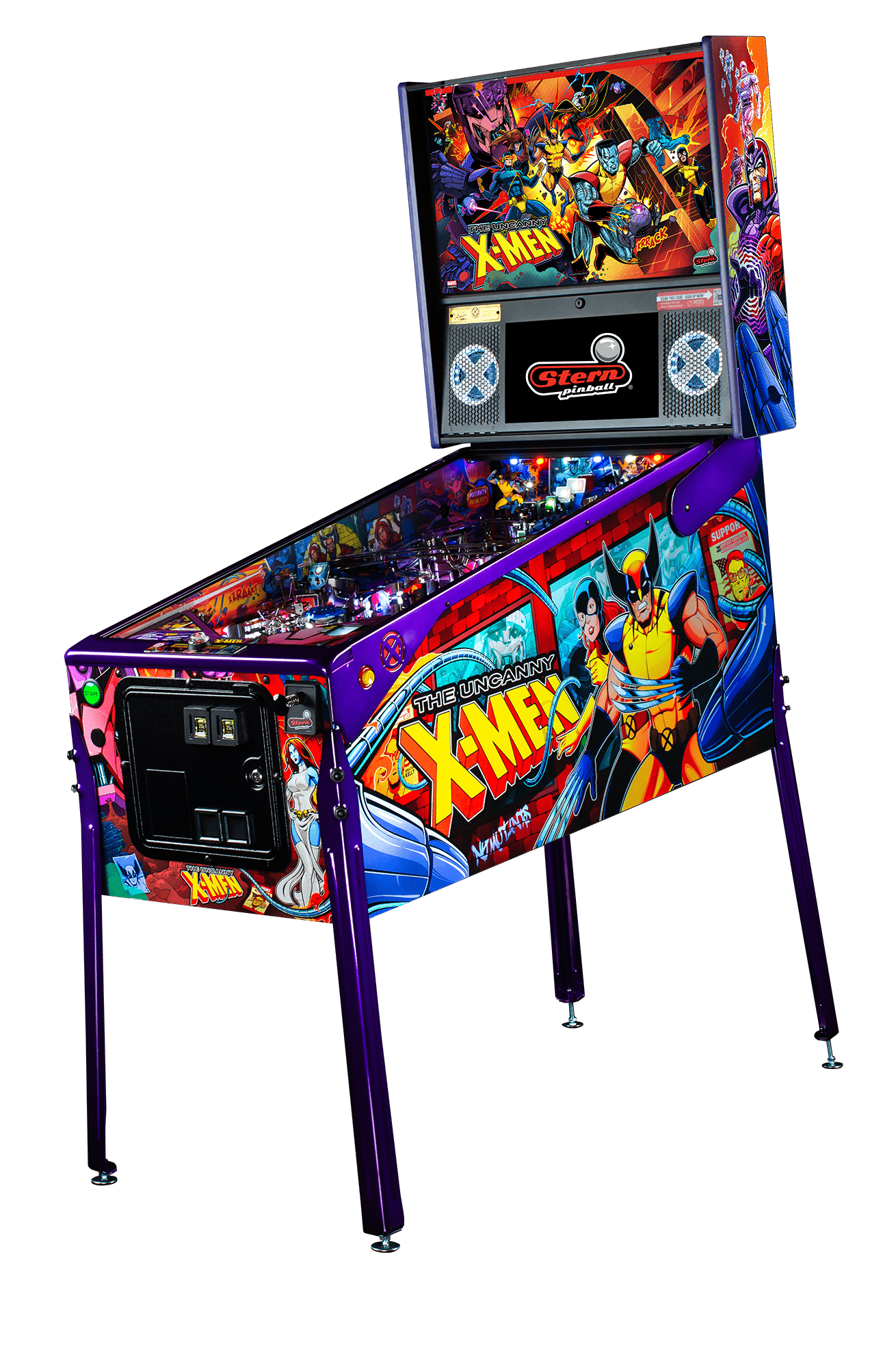 Flipper Uncanny X-Men - Stern Pinball - Cabinet