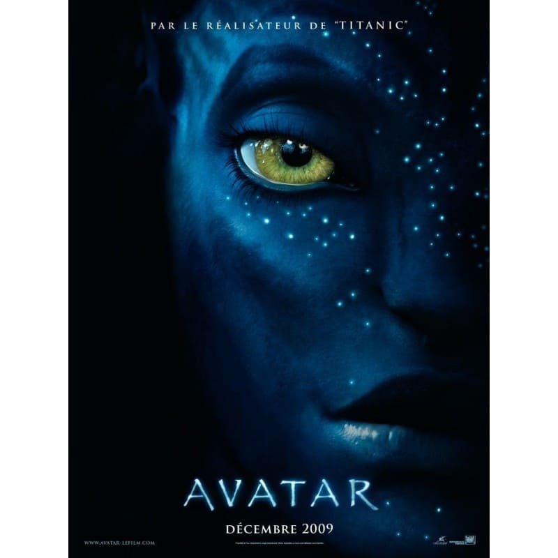 Avatar 1 film affiche