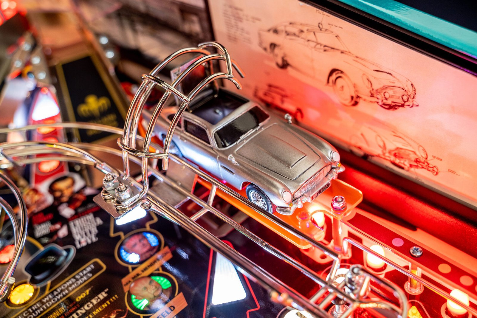 James Bond Pinball Lazarus Pinkult Flipper