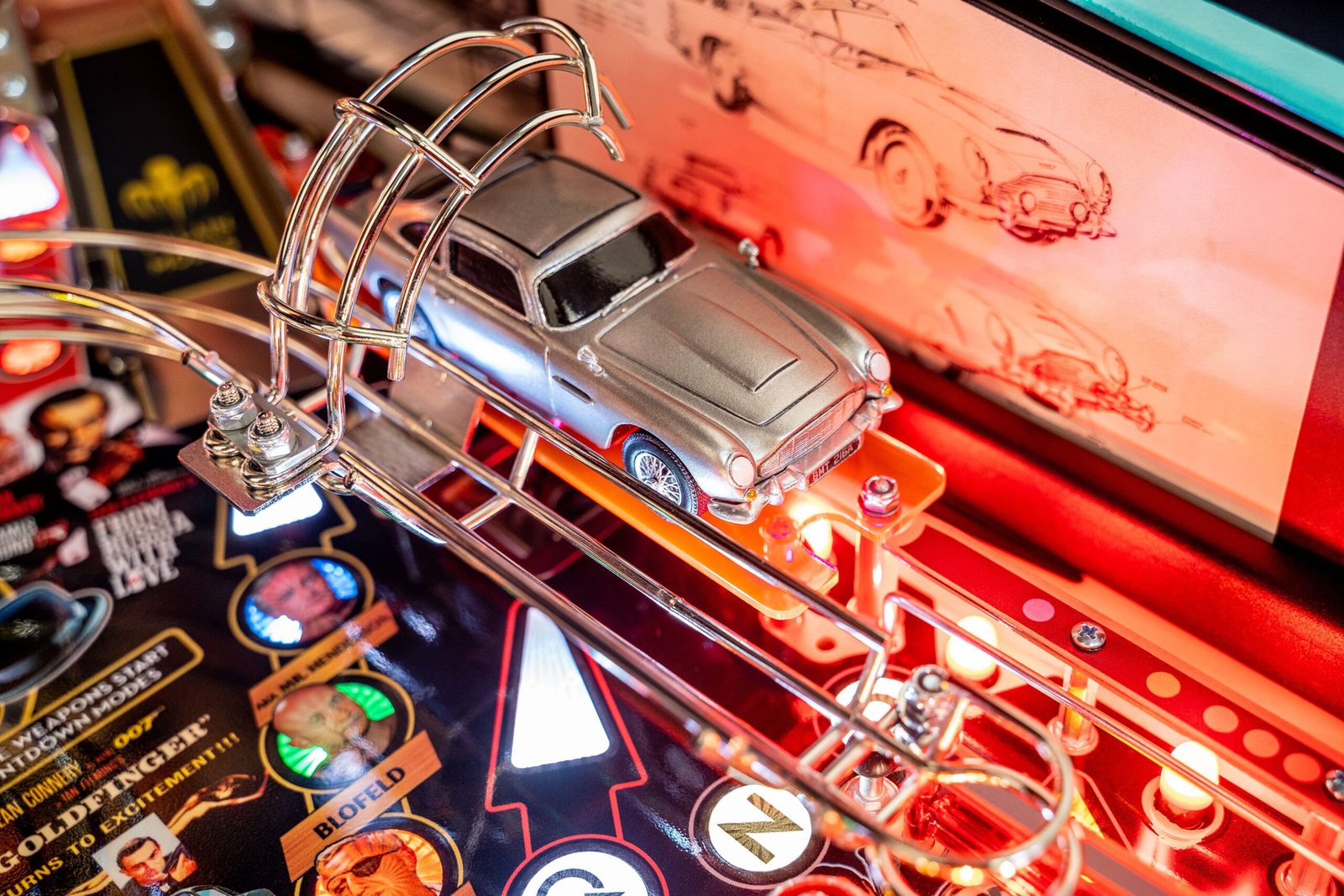 James Bond LE Pinball Flipper Lazarus