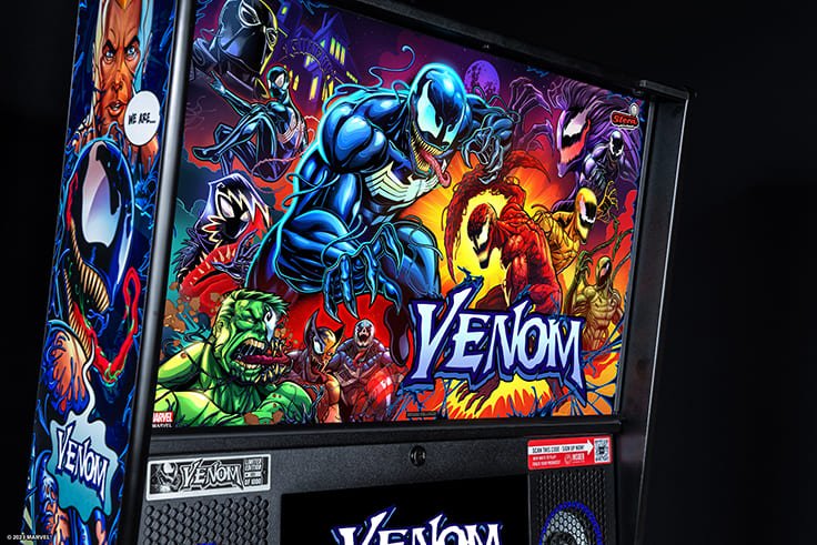 Venom Pinball Flipper Lazarus