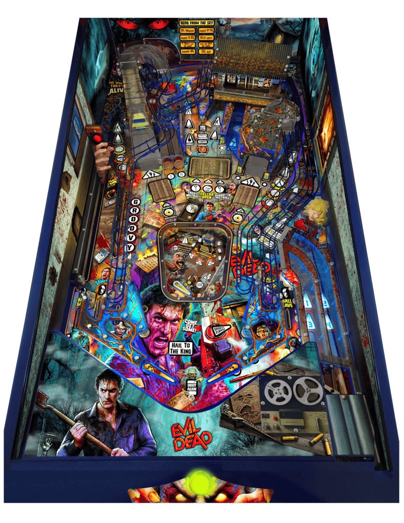 evil dead playfield