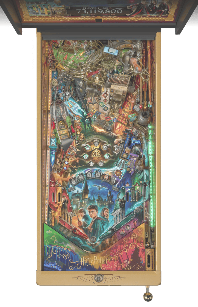 flipper harry potter playfield