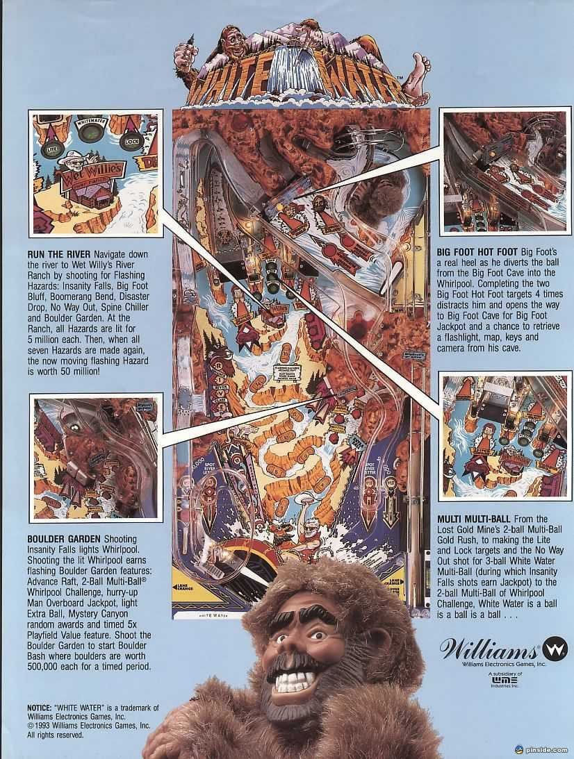 Flipper White Water Williams Flyer