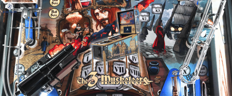 Flipper The 3 Musketeers | Hexa Pinball | Premier aperçu