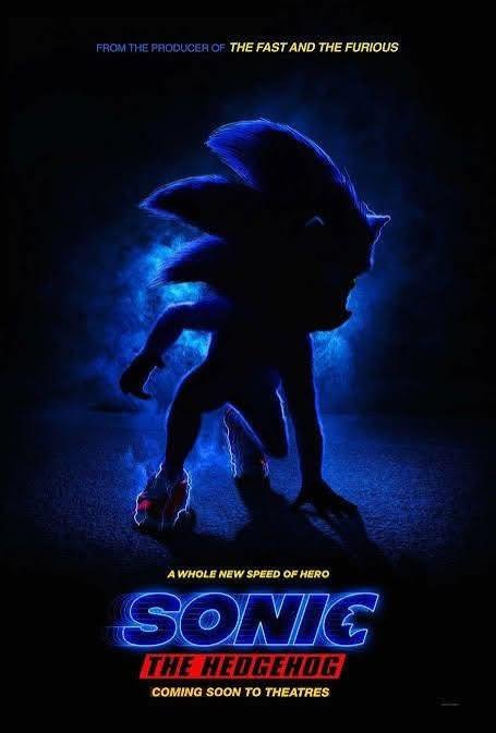 Affiche film Sonic