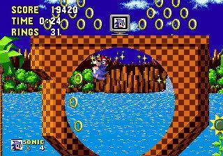 Boucle jeu Sonic